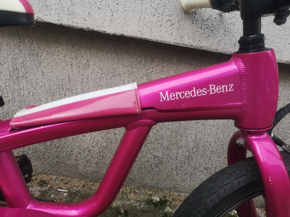 Bicicleta copii Mercedes Benz 16 zoll, 2 in 1, aluminiu, 3 ani+