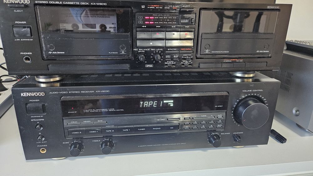 Linie audio Kenwood deck&receiver