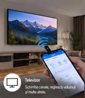 Telecomanda universal ir usb c