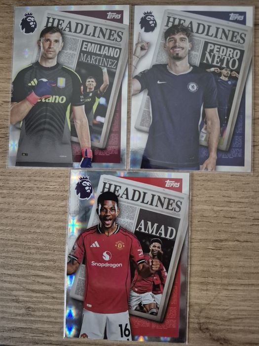Topps Premier League 25/26 - специални инсърти