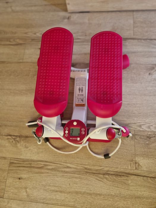 Stepper roz, cu corzi