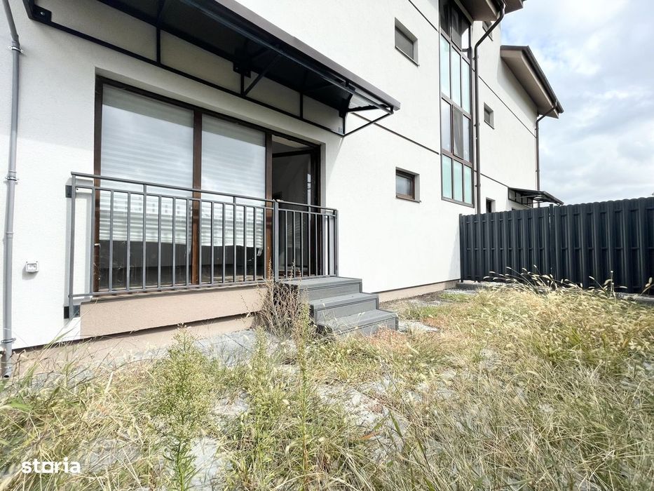 Apartament 39mp, curte 35mp, 2 locuri de parcare - Mosnita