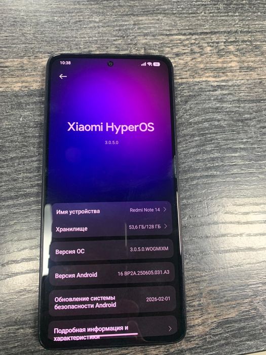 Редми нот 14 в идеальном состоянии