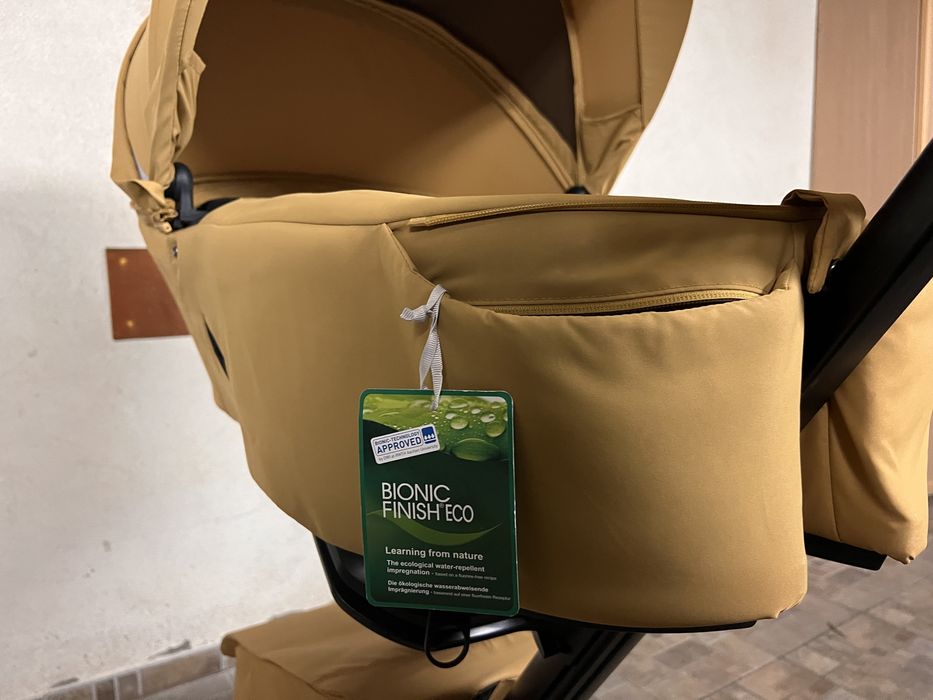 Stokke Xplory X Golden Yellow плюс аксесоари