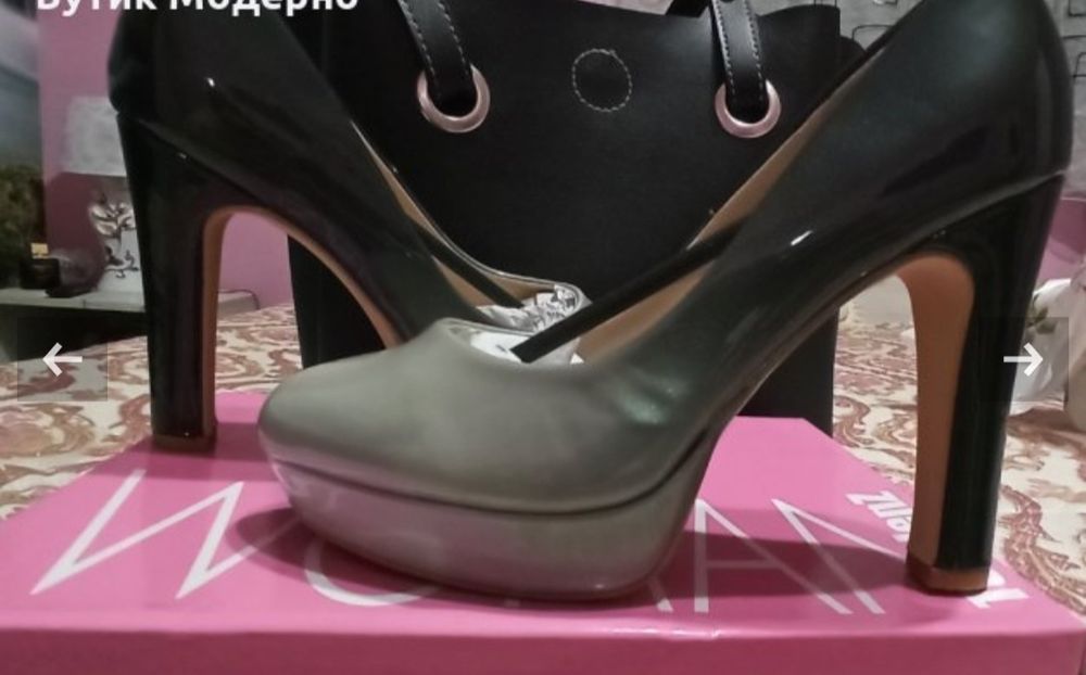 Дамски обувки на ток