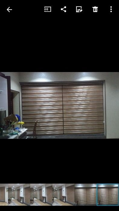 Жалюзи и комбо вертикальные гаризанталь Ролло Jalyuzi Kombo pardalari