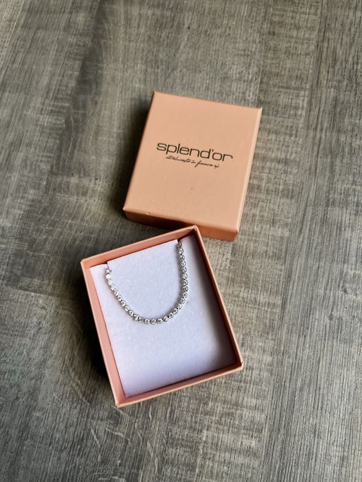 Brățară tennis argint 925 cu zirconii – Splend’or – nouă