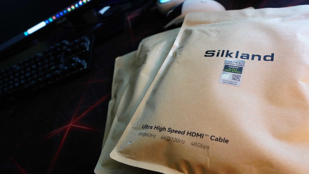 HDMI 2.1 Silkland – 4K 240Hz / 8K 60Hz – для PS5, Xbox, ПК, ТВ!