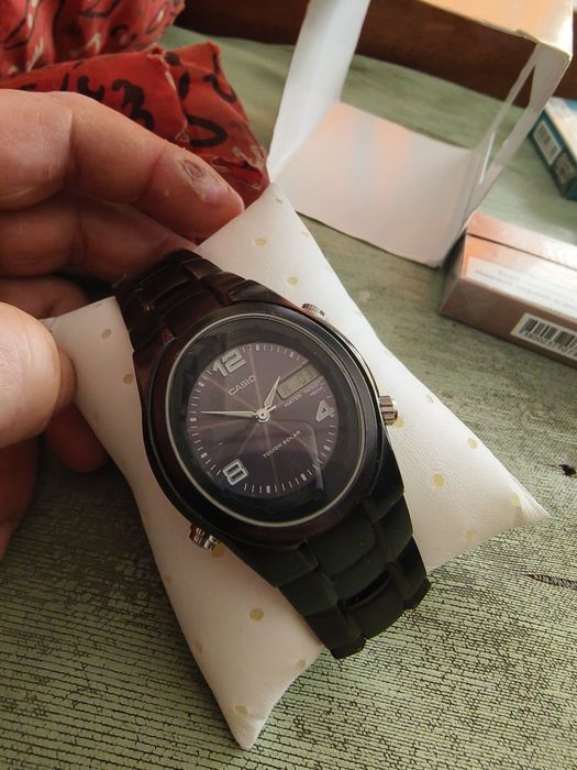 Casio solar watch