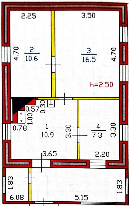 В продаже дом в районе Электротоваров.