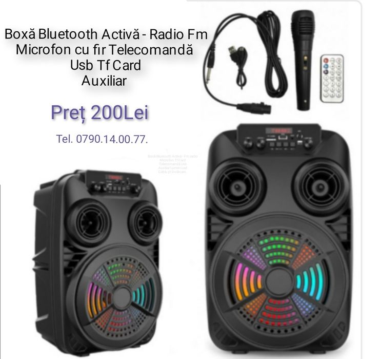 Boxă Bluetooth Portabilă