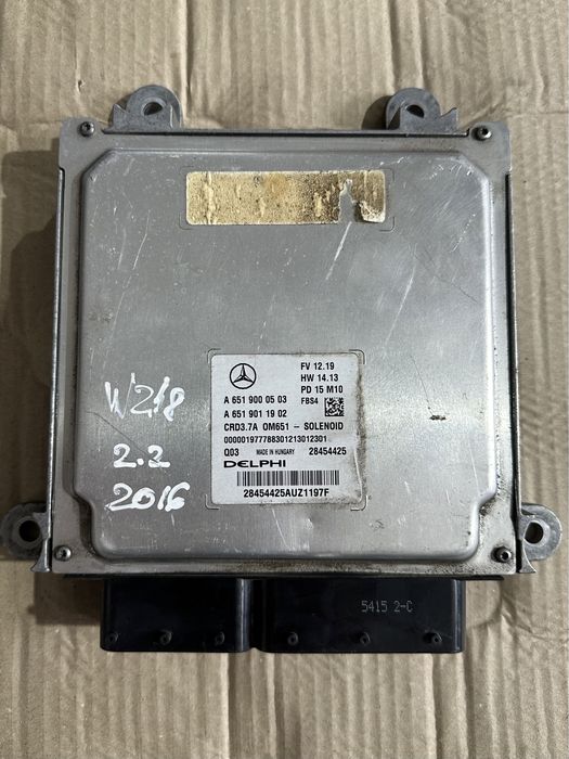 Calculator motor Mercedes E W212, CLS W218 : A6519000503
