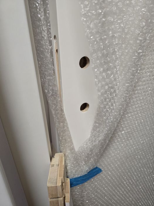 Ușă interior culoarea alb