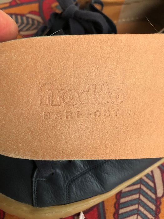 Froddo тъмно сини кожени кецове 42