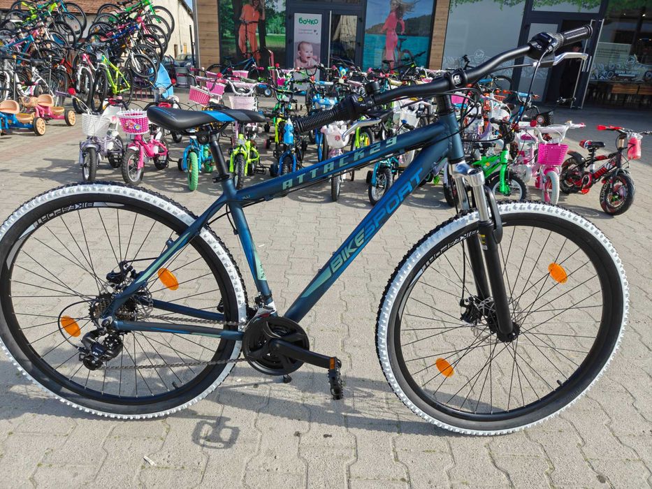 PA Алуминиев велосипед 29" Bikesport ATTACK син