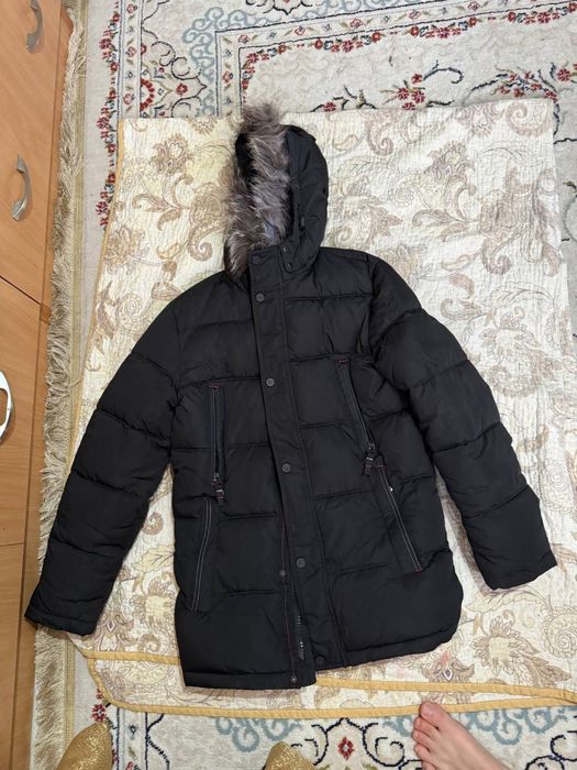 Куртка черная зимняя