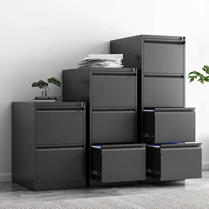 Офисные картотечные шкафы — металлические шкафчики