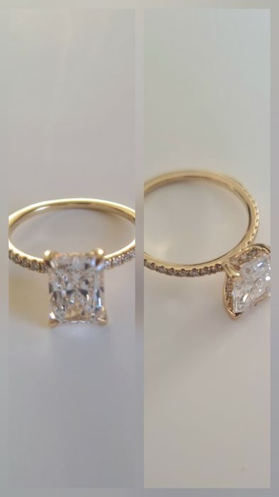 Inel ,diamant ,unicat,2,26CT,aur 14 k,Brilliant