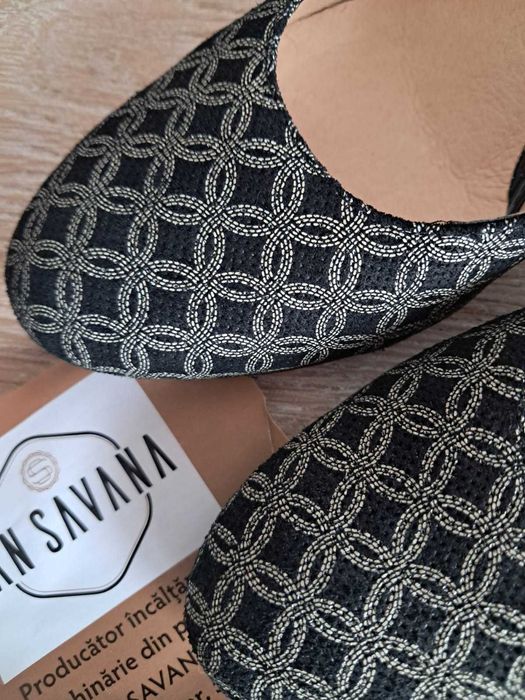 Pantofi piele naturala