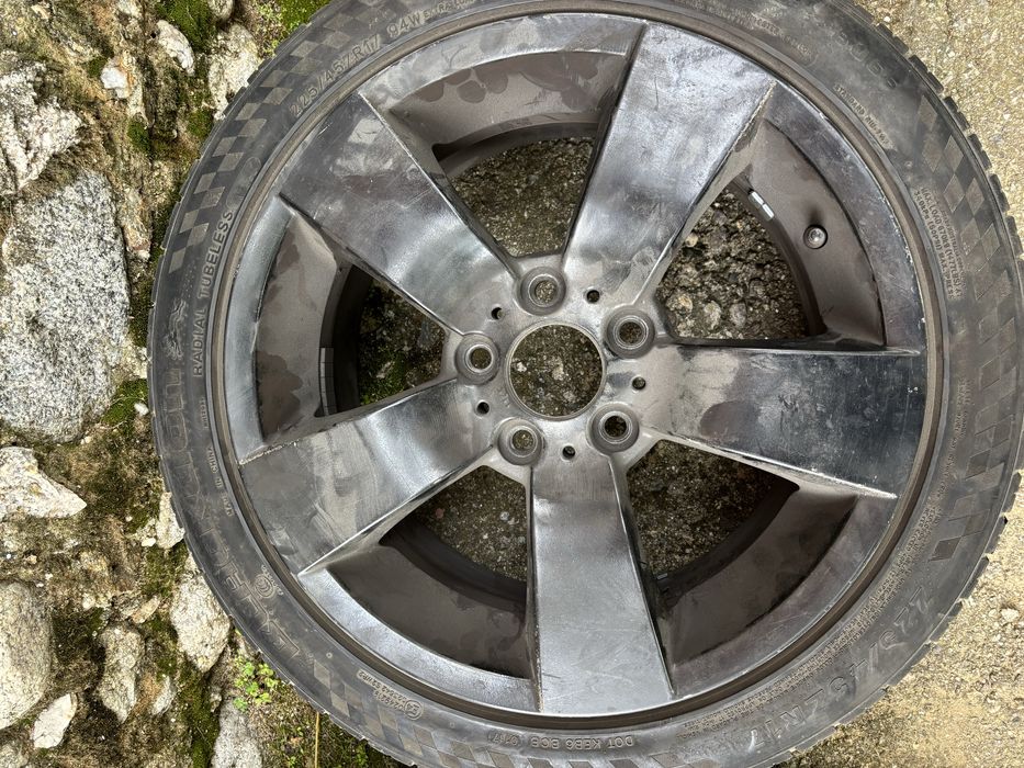 Джанти с гуми 17ки за БМВ Е46