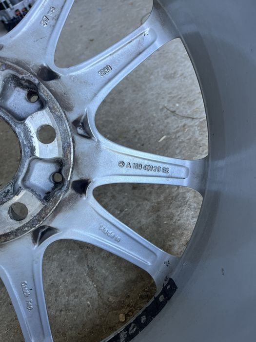 17 цолови алуминиеви за Мерцедес