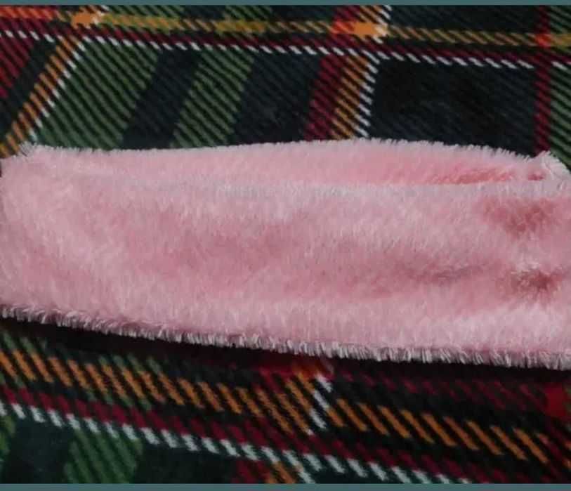 Eșarfă lungă plușată