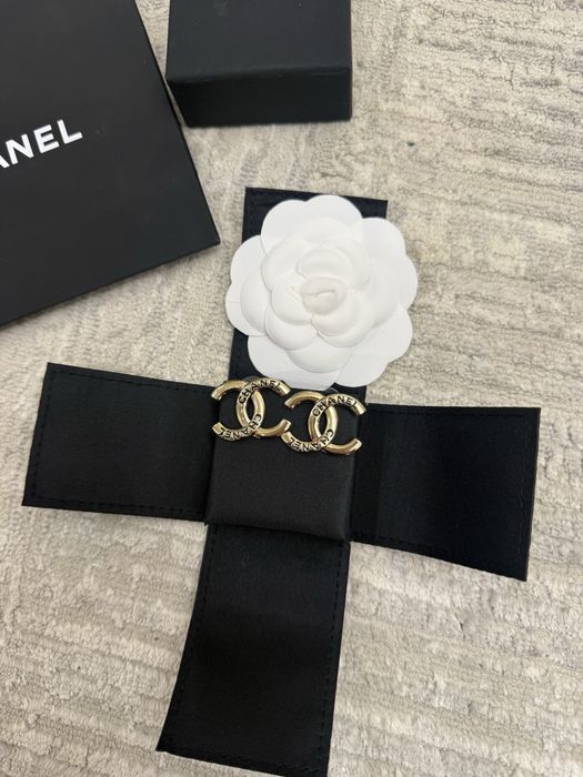 Серьги Шанель с упаковкой