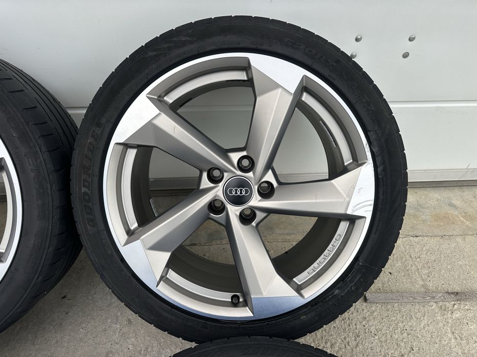 Jante ORIGINALE Audi pe 19’ tip Rotor / Turbine 5x112