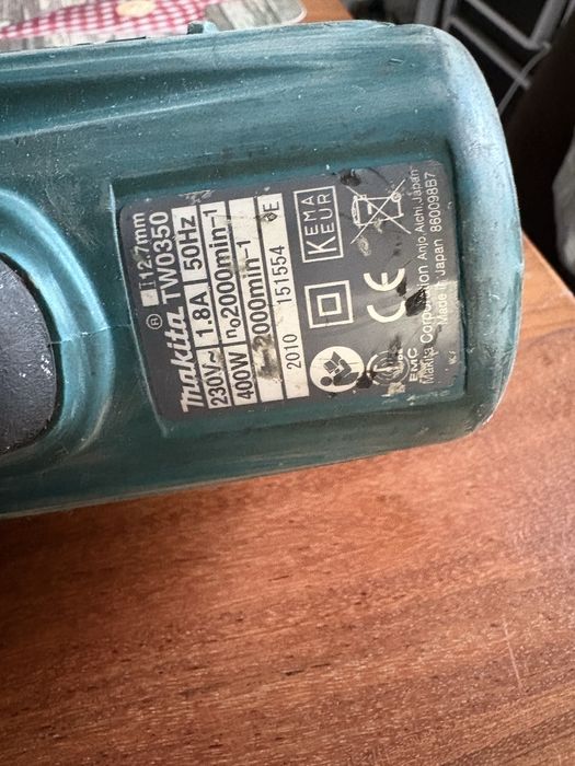 Ударен Гайковерт Makita TW 0350