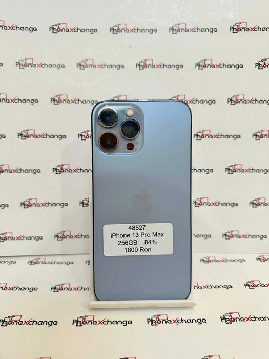 iPhone 13 Pro Max Sierra Blue Neverlocked 128GB 84% 48527