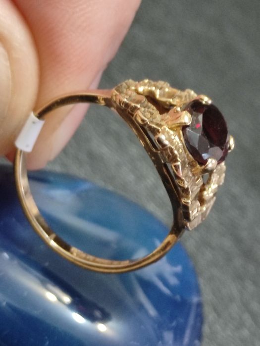 Златен Пръстен / Рубин / Гарнет