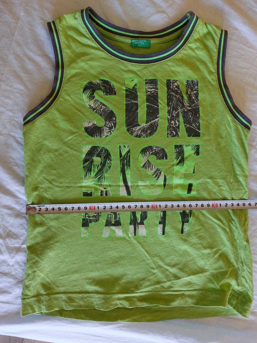 Детски тениски Найк и Бенетон 6-7 г.