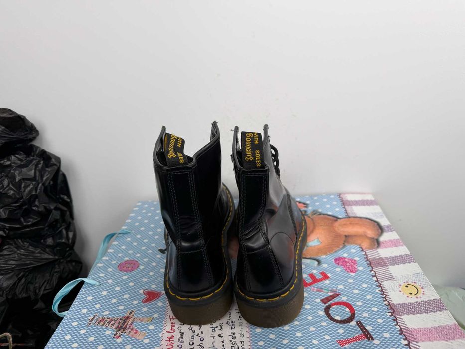 Dr. Martens 11822 Lace Combat Boots Smooth Black Leather''оригинални