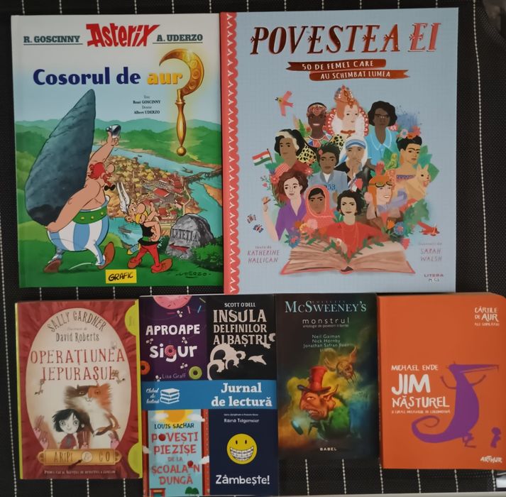 Carti pentru copii 4-12 ani, in stare perfecta