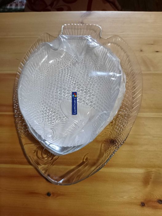 Люминарк тарелки рыбка посуда