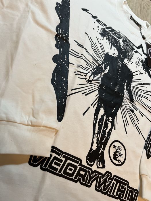 Hellstar long sleeve,хеллстар лонг слив,кофта,белая