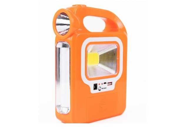 Lanterna cu incarcare solara LED, COB fata si lateral