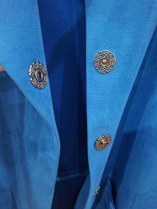 Пиджак искуственная замша