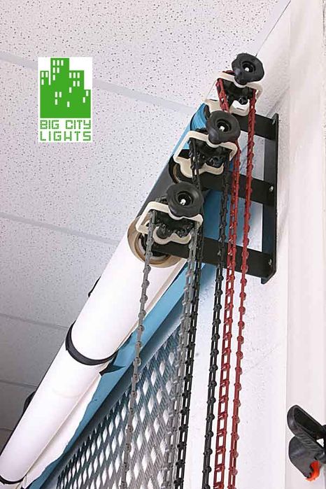 Фон держатели и оборудовании для фотостудии