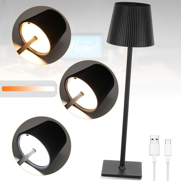 Veioza Lampă noptiera LED Lampă de masă LED wireless