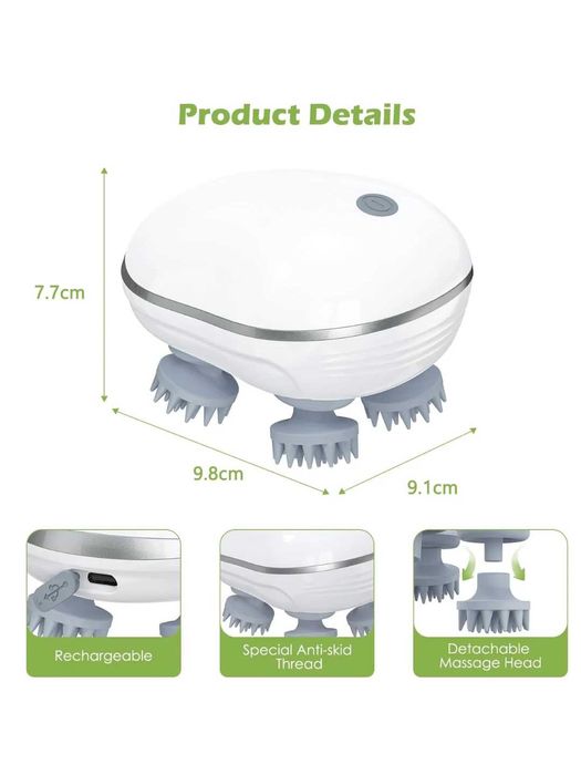 Aqlli bosh va tana uchun massajer