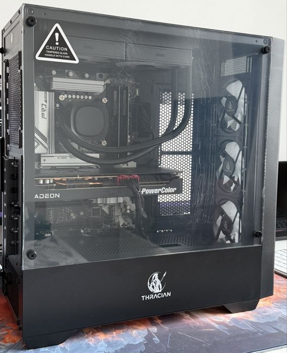 Gaming PC: i5-14600KF, RX 9070 XT, 32 GB RAM, с гаранция до 2028