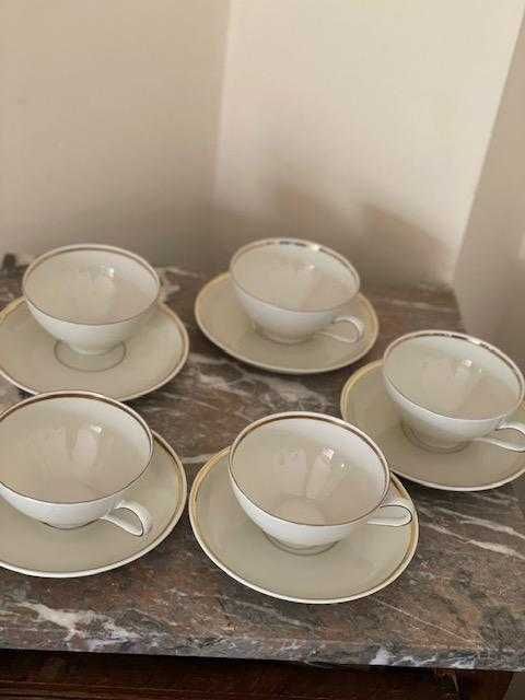 5 cesti cafea portelan Bavaria ;