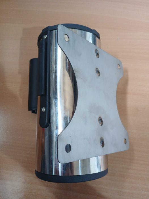 Banda avertizare CANIGHT, retractabila, neagra