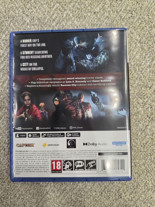 Resident Evil 2 PS5