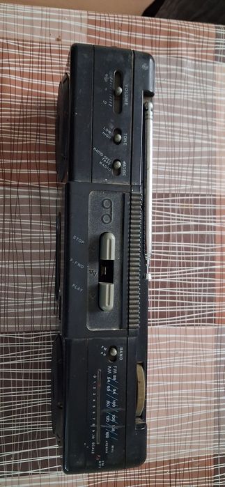 Radiocasetofon player vechi