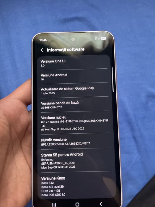 Vand samsung galaxy a36 5G 256gb