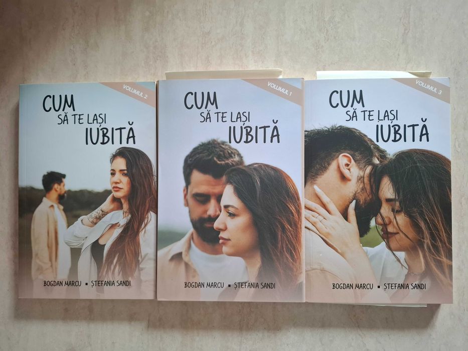 Cum să te lași iubită 3 volume cărți noi
