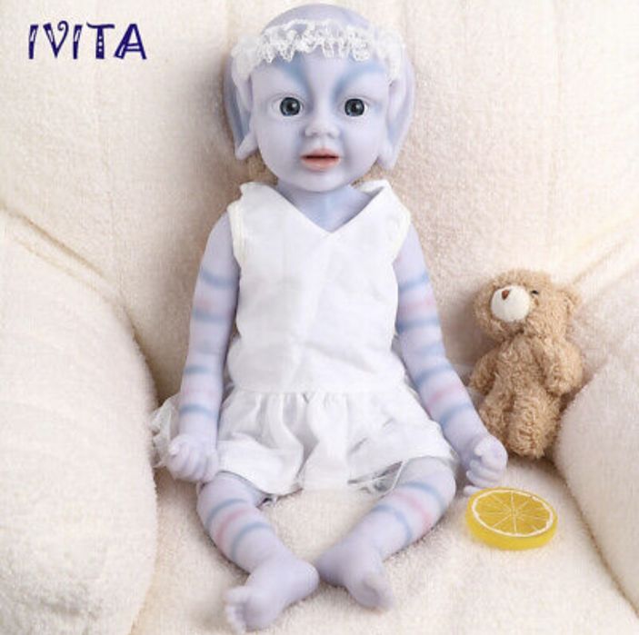 Силиконова кукла Аватар