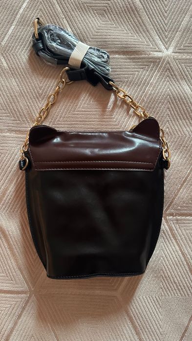 Мини сумка кросс боди Лиса и Сова